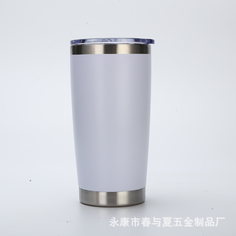 Amazon se especializa en vasos para automóvil de 20 oz, acero inoxidable 304 con aislamiento de doble capa para retención de calor y frío, práctico vaso para hielo con soporte para automóvil, ideal para regalo.