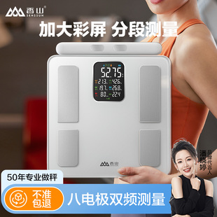 Xiangshan Eight-Electrode Body Fat Scale Electronic Scale Home Weight Scale Smart Fitness Weight Loss Body Scale