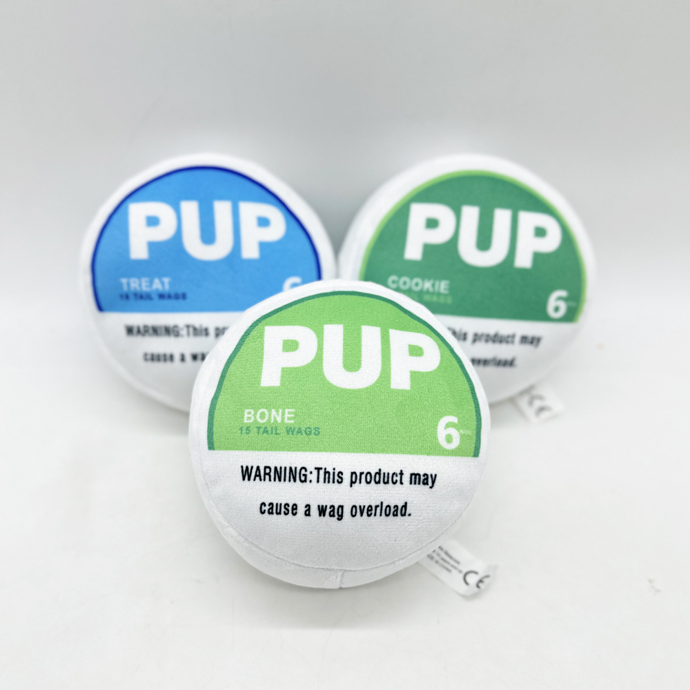 Nuevo transfronterizo PupperDecky Parody Dog Toy Perro roer y chirriar juguete de peluche para aliviar el aburrimiento