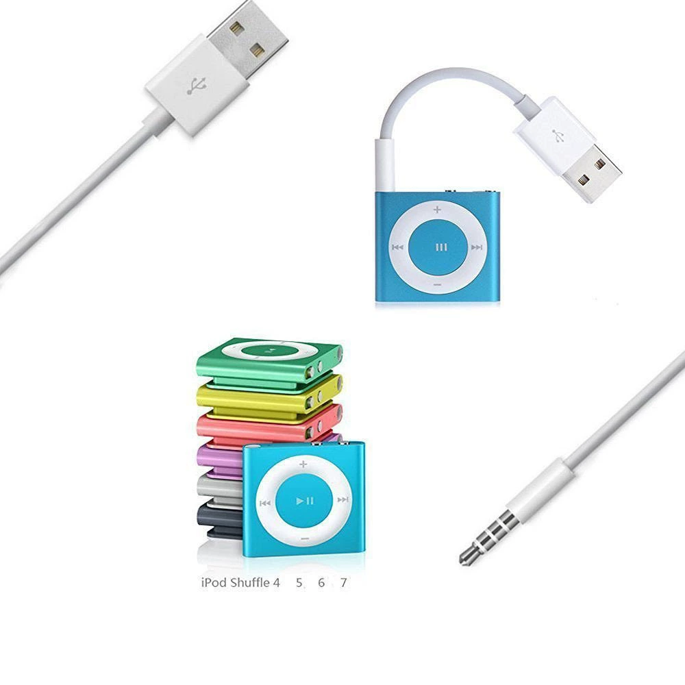 Подходящий кабель данных для iPod shuffle 3/4/567 поколения зарядный провод кабель данных iPod USB MP3