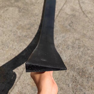Solid rubber slope mat step slope mat 1cm high 2cm3cm reinforced door sill strip strong edge strip