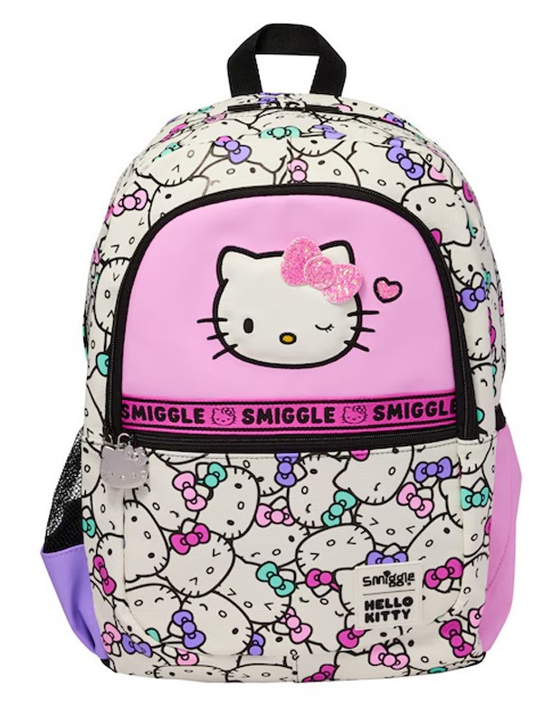 Mochila australiana smiggle escuela primaria y secundaria tamaño medio de hombro mochila ultraligera mochila de dibujos animados dulce para niños.