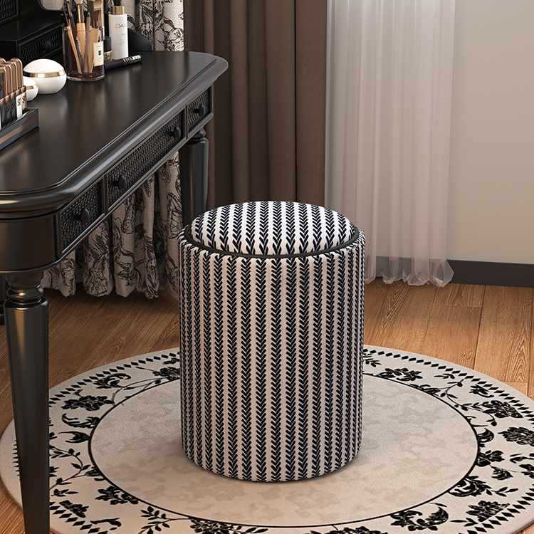 Makeup Stool, Dressing Table Chair, Storage Round Stool, Girls' Bedroom, Cloakroom Small Stool, Separate Makeup Stool
