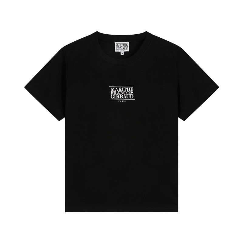 韓国25夏マリーテ・ハヨン同型スモールロゴロゴレタースリムTシャツインカジュアルラウンドネック半袖|undefined