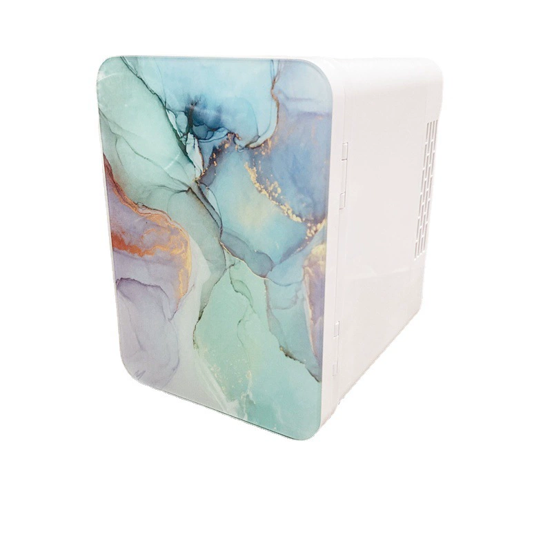 [Малый оптовый] Трансграничный экспорт косметики двойного назначения, охлаждаемый портативный автомобильный холодильник