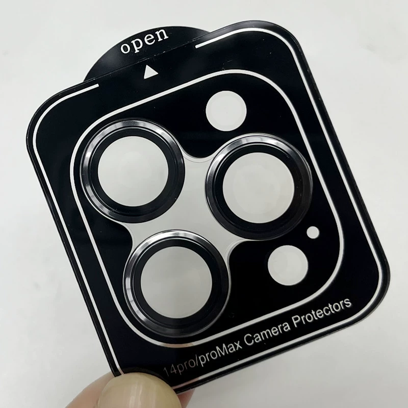 Camera Lens Protector (Apple) iPhone 17 / 17 Pro Max Compatible, Metal Ring, Geolocation Function