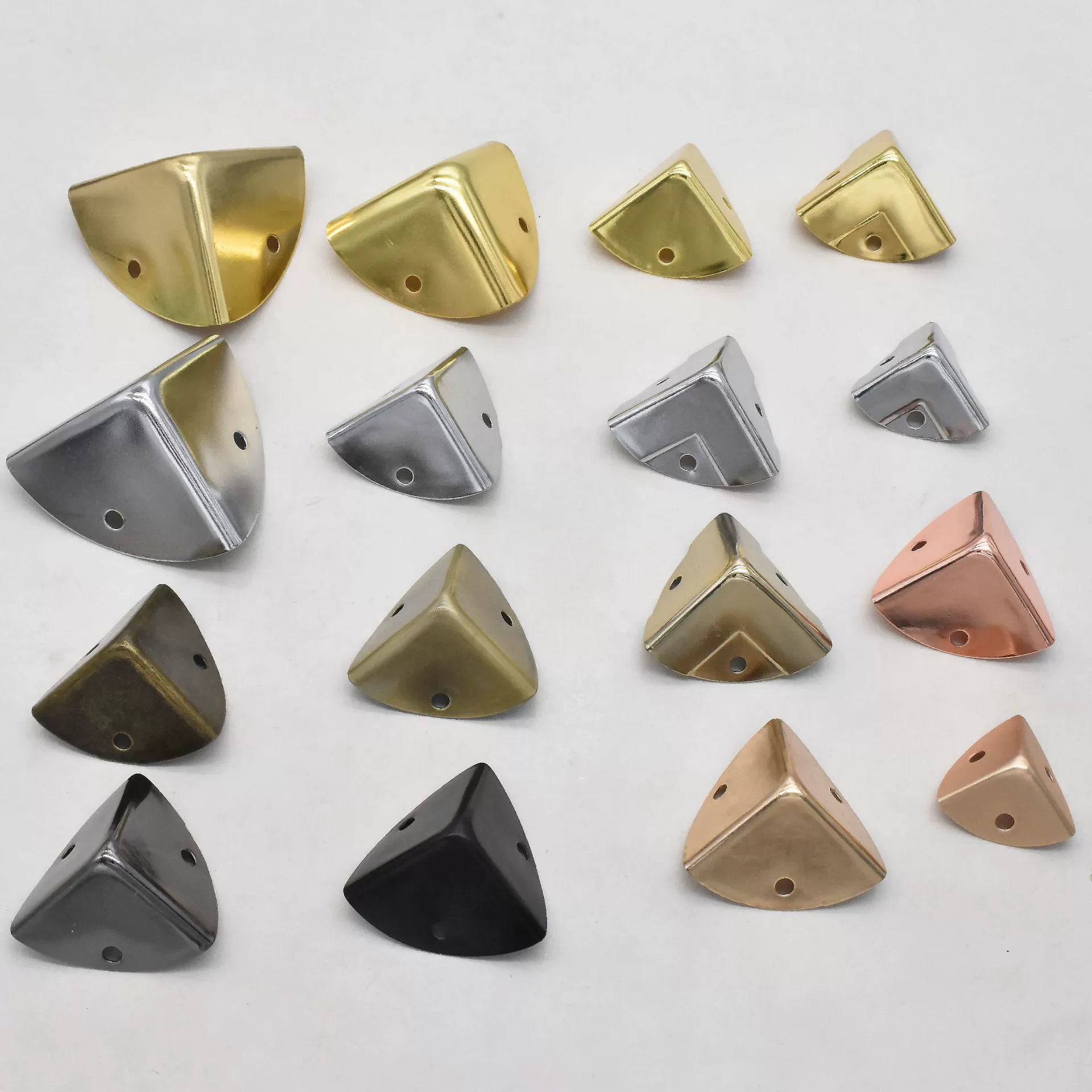 25/30/40 мм угловая упаковка в стиле ретро, ​​железная деревянная коробка, подарочная коробка, упаковка, угловой код, четырехсторонняя угловая защита, фиксированная декоративная угловая упаковка