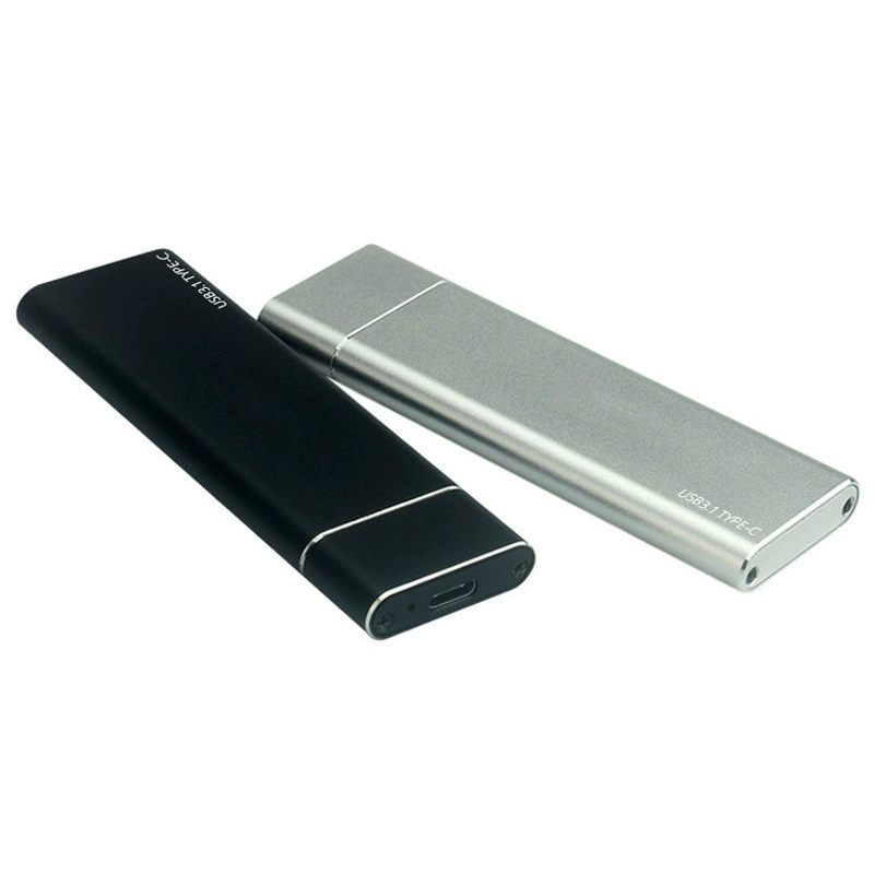 USB3.1 Type-C к SSD SATA M.2 внешний корпус для твердотельного диска, корпус для SATA SSD, переносной жесткий диск