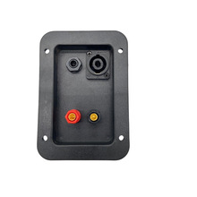 厂家批发舞台音响塑料接线合 带线柱舞台接线合 音响配件