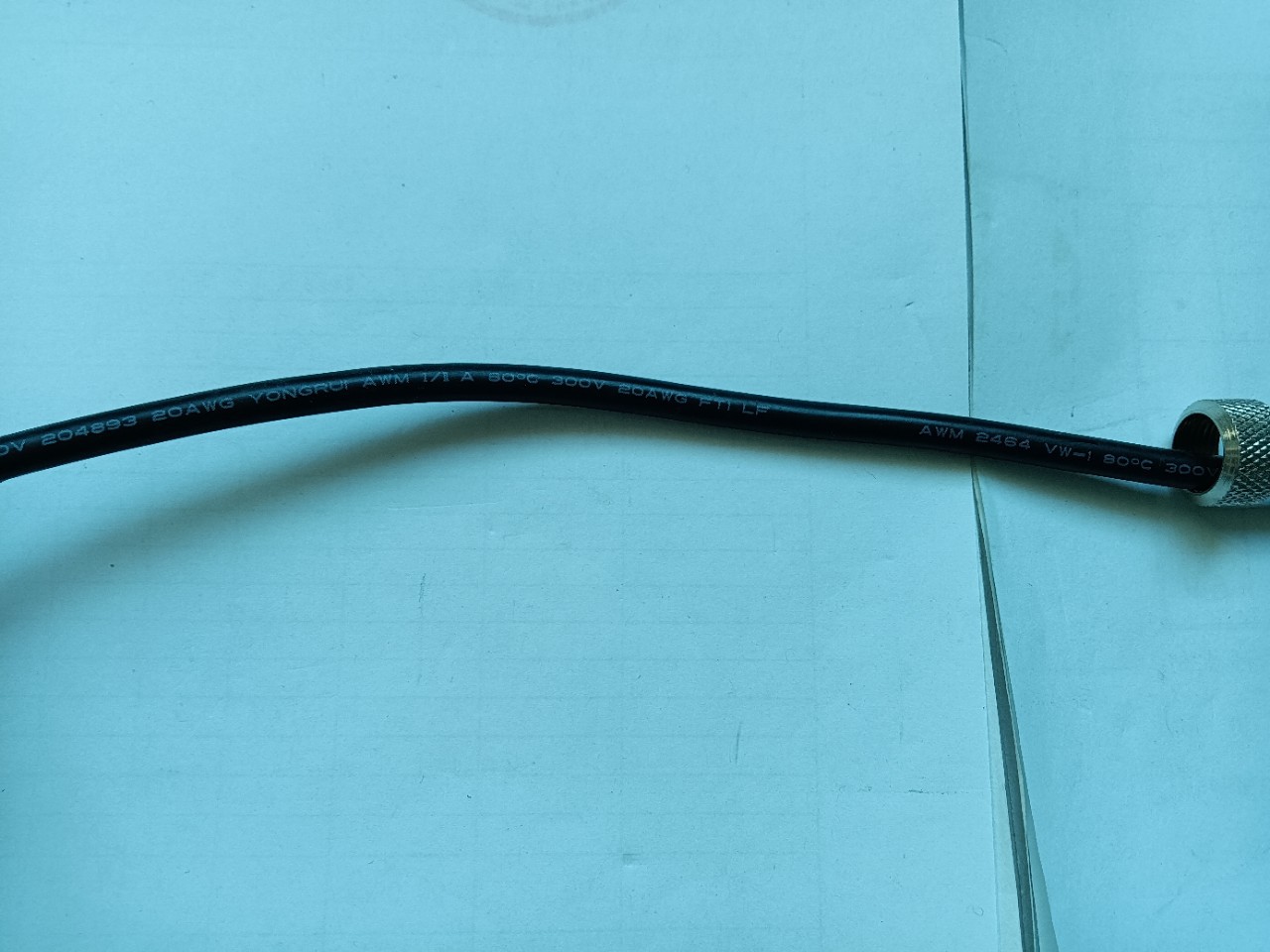 全新原装国产四芯插座带线20CM