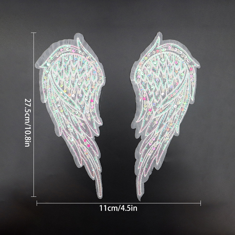 14 개의 날개 핑크 및 흰색 999979