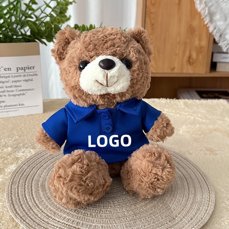 Logo imprimible Teddy Bear Teddy Bear DIY impresión de muñecas de regalo de la compañía de juguetes de peluche