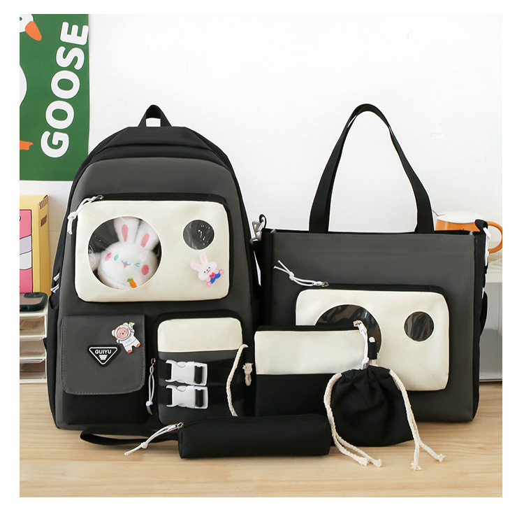 Color Block Daily Women's Backpack display picture 1