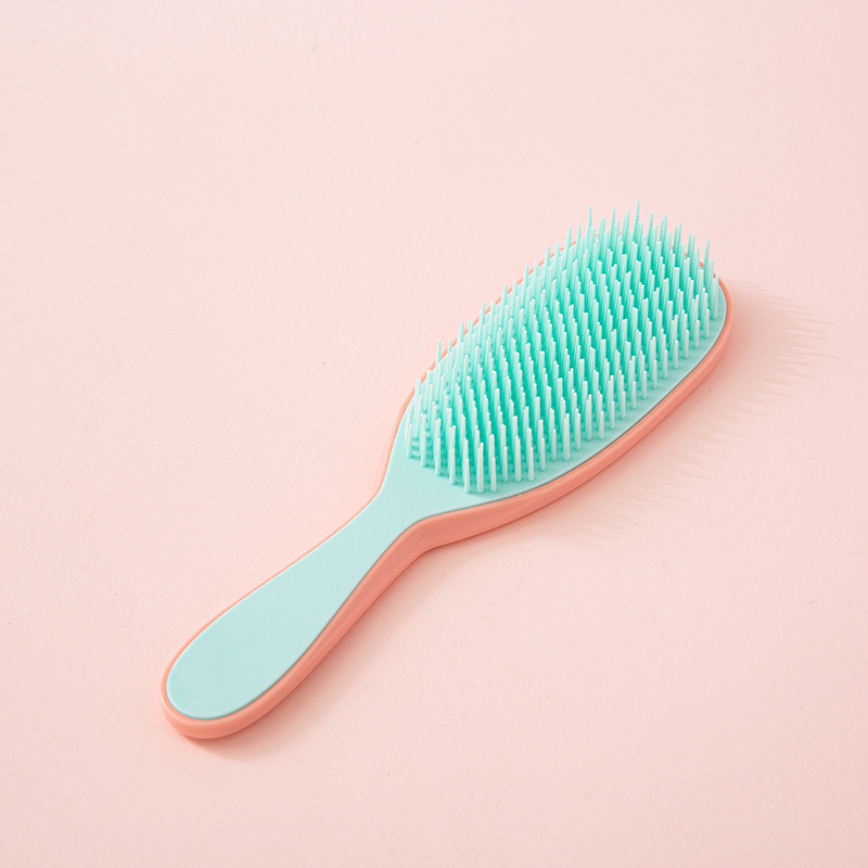 Mango largo costilla peine celebridad de Internet mismo estilo no anudado mullido masaje peine hogar costilla peine peluquería peine del pelo al por mayor