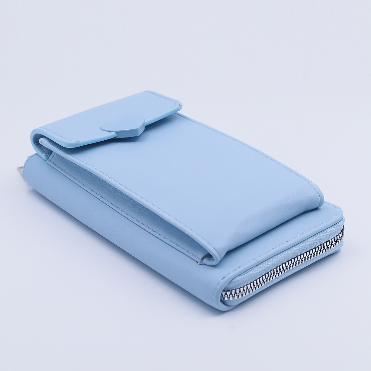 Frau Einfarbig Pu-leder Flip-cover Brieftaschen display picture 3