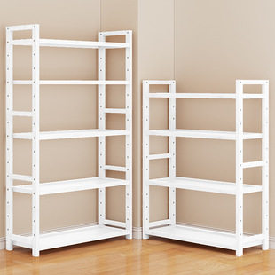 Rack Wall Bookshelf Snack Storage Rack Living Room Storage Kitchen Floor Shelf Sundries Bamboo Simple Storage Duodipeng