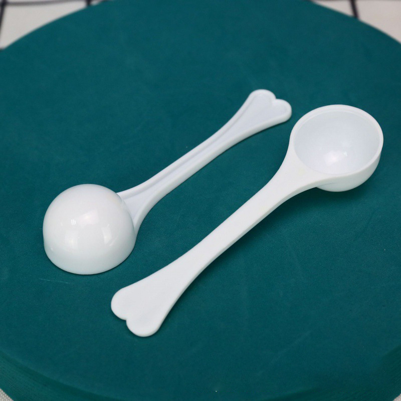 Cuchara pequeña de plástico desechable 1G 3G 5G 10g 15g 50g cuchara de embalaje independiente cuchara cuantitativa de leche en polvo