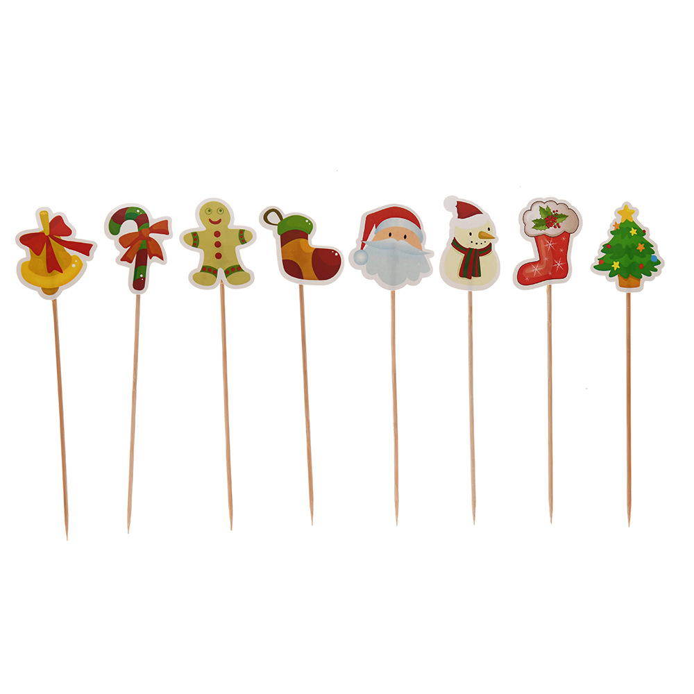 Transfronterizo nuevo plato de papel desechable taza de papel dorado decoración suministros traje de Navidad tema Fiesta vajilla