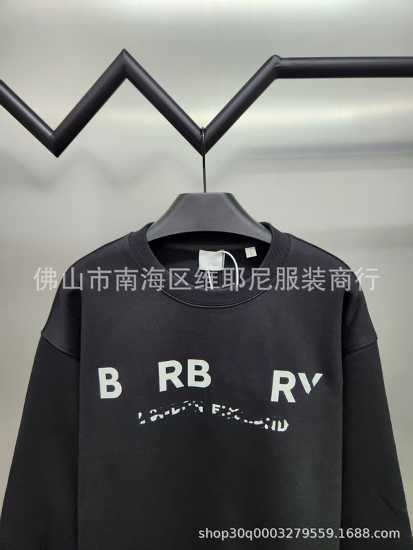 毒家 正确版 高定英伦B家字母标识圆领卫衣简约百搭学院运动长袖|undefined