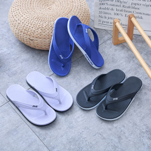 Four Seasons Universal Youth Trendy Personalized Oil Edge Flip Flops Home Daily Leisure Comfortable PVC Plastic Sandals and Slippers
