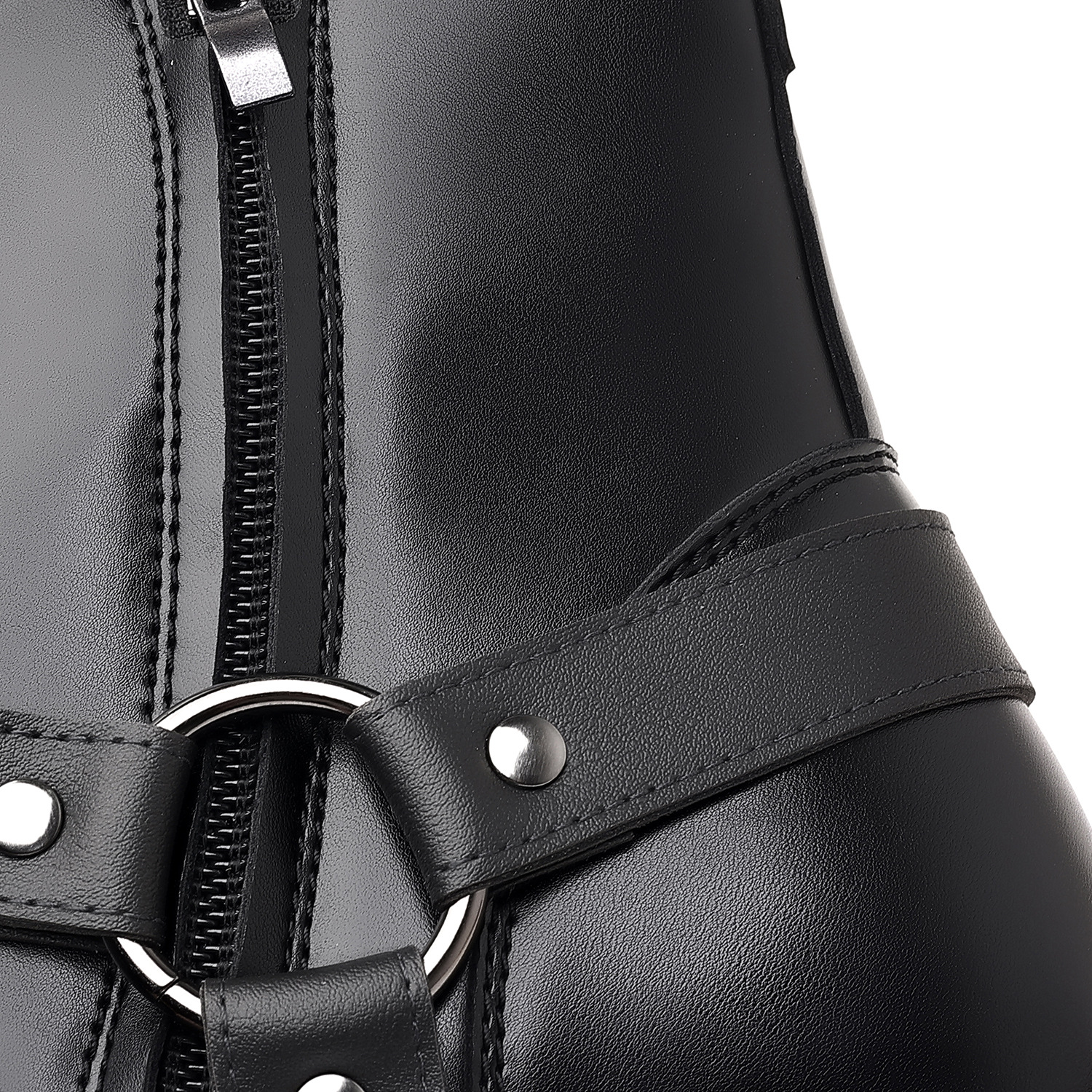 Autumn/Winter men's fashion zipper boots_vogvips.com