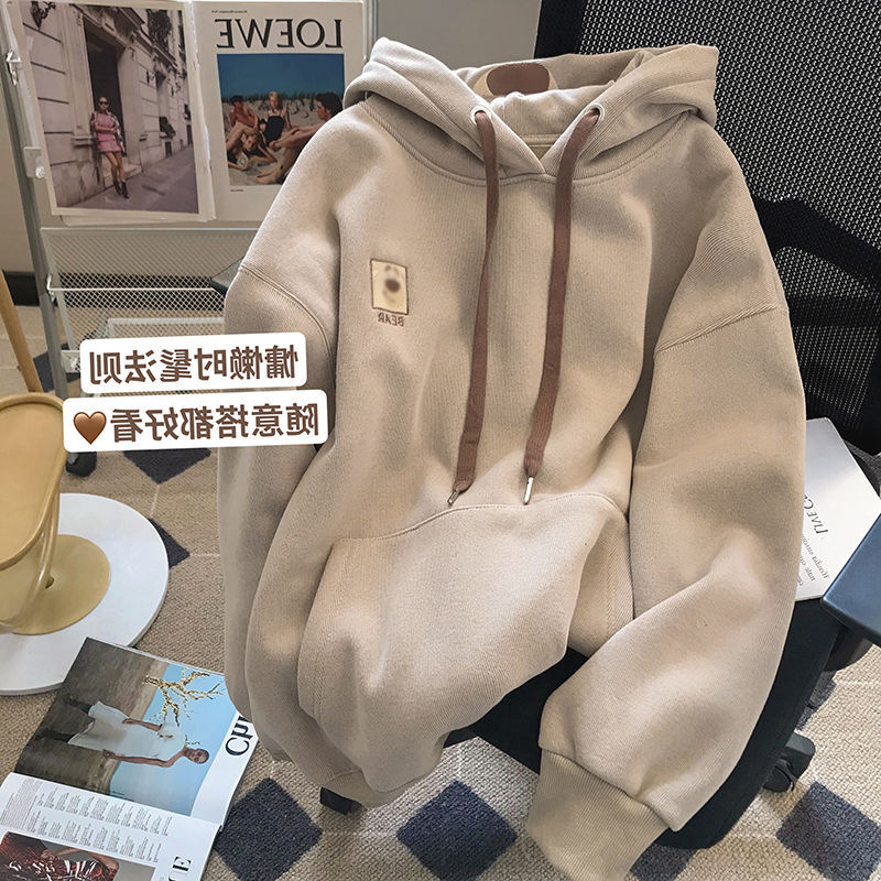 サトイモ紫刺繍ベルベットと帽子付きガーディアン女性2023秋冬新作アニメかわいい減齢長袖上着コート