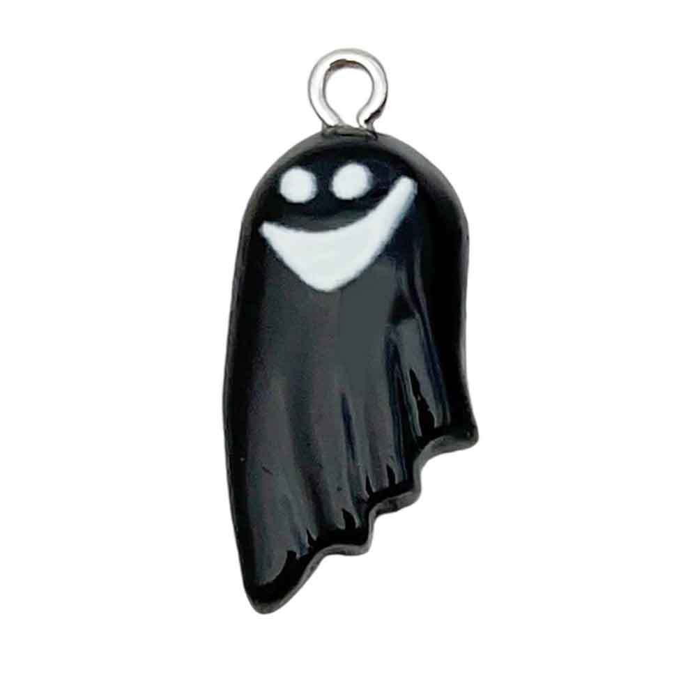 Nuevos accesorios de resina calabaza Halloween esqueleto fantasma fiesta DIY joyería pequeña decoración colgante
