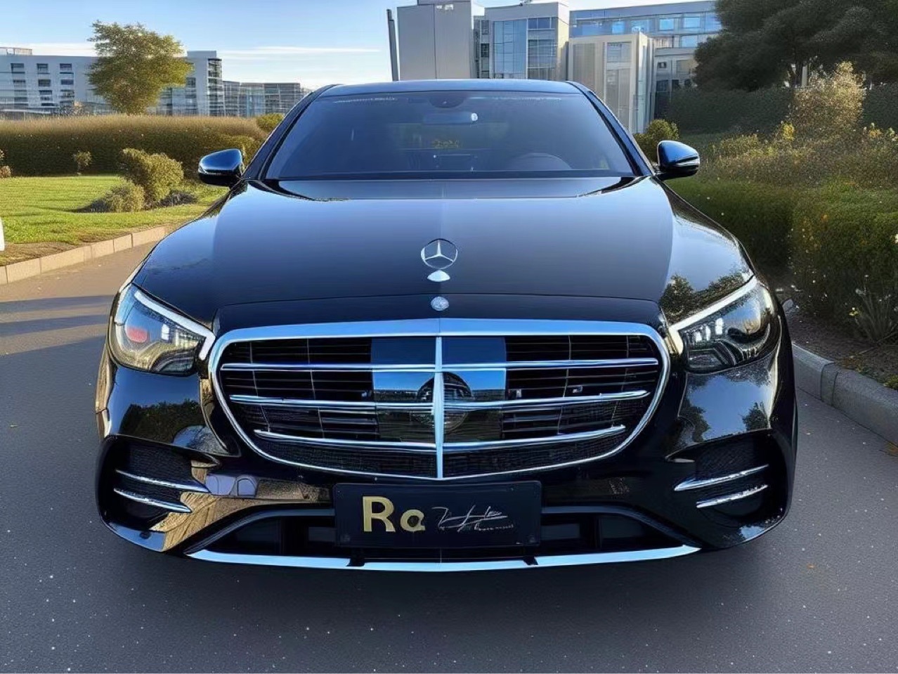 Suitable for 18-23 Mercedes-Benz W213 modified S450 urban high-end version front face, front bumper, grille, and full body kit