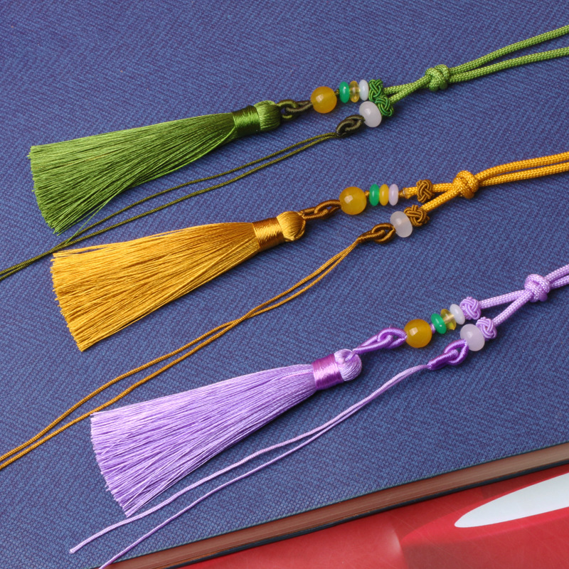 Hand rope tassel Hanfu pendant sachet lanyard antique car pendant sachet bag lanyard Chinese knot factory wholesale
