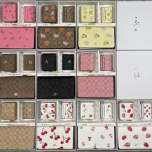 欧美跨境批发手拿包handbag经典印花cherry系列小钱包礼盒withbox