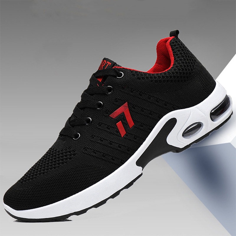 man air cushion gym shoes 2021 Spring new pattern Net surface ventilation Casual shoes Cross border wholesale shoes