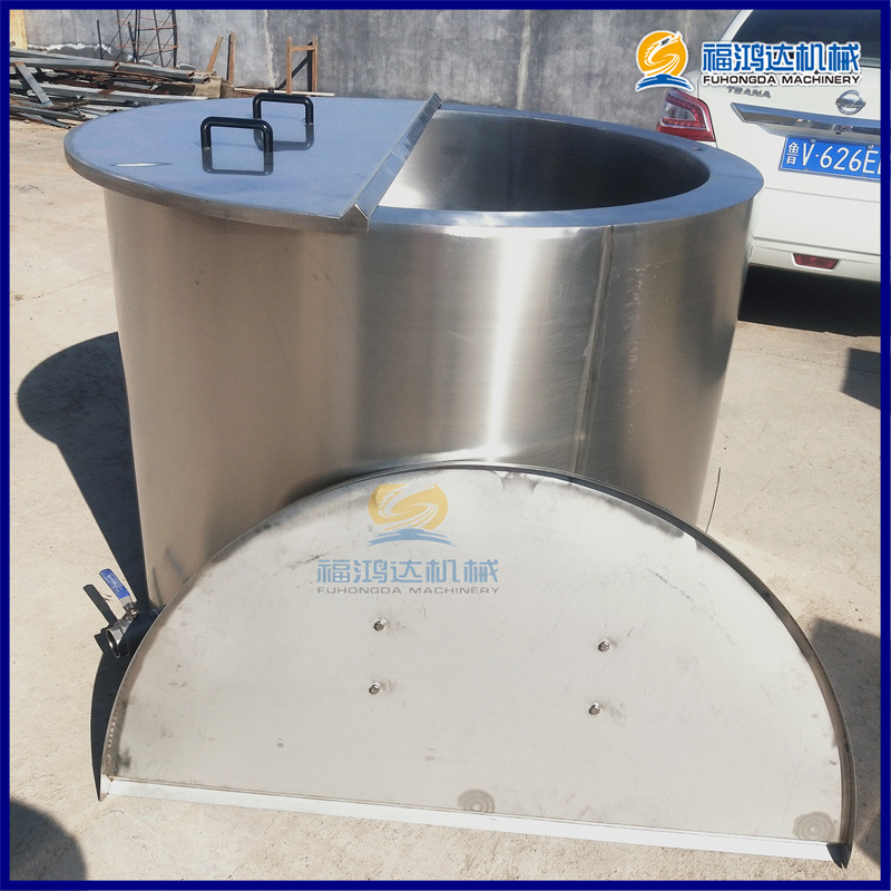 可拆卸的内径八十公分猪耳朵煮锅 电加热200L煮猪蹄锅 海参煮锅