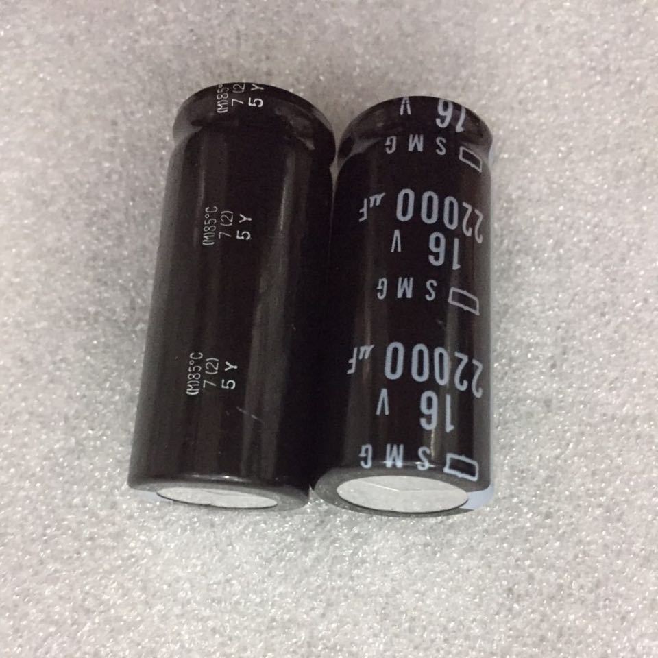 电容 剪脚16v22000uf 体积22*50拆机原装铝电解电容 电容器