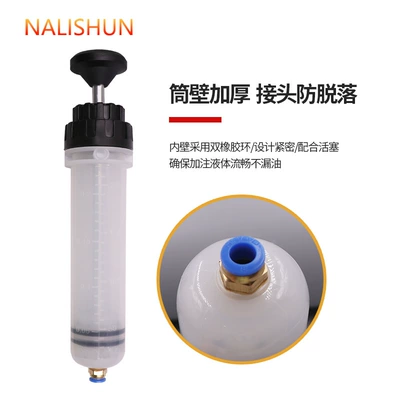 adding dual-purpose Oiler large syringe Repair kit