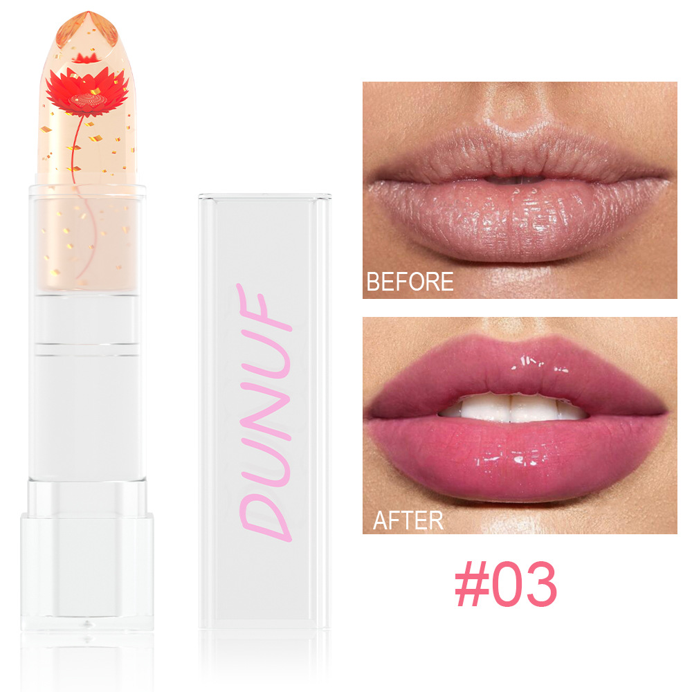 Check out DUNUF Dried Flower gold foil jelly color-changing Lipstick! Link Disclaimer - For Foreign trade only undefined