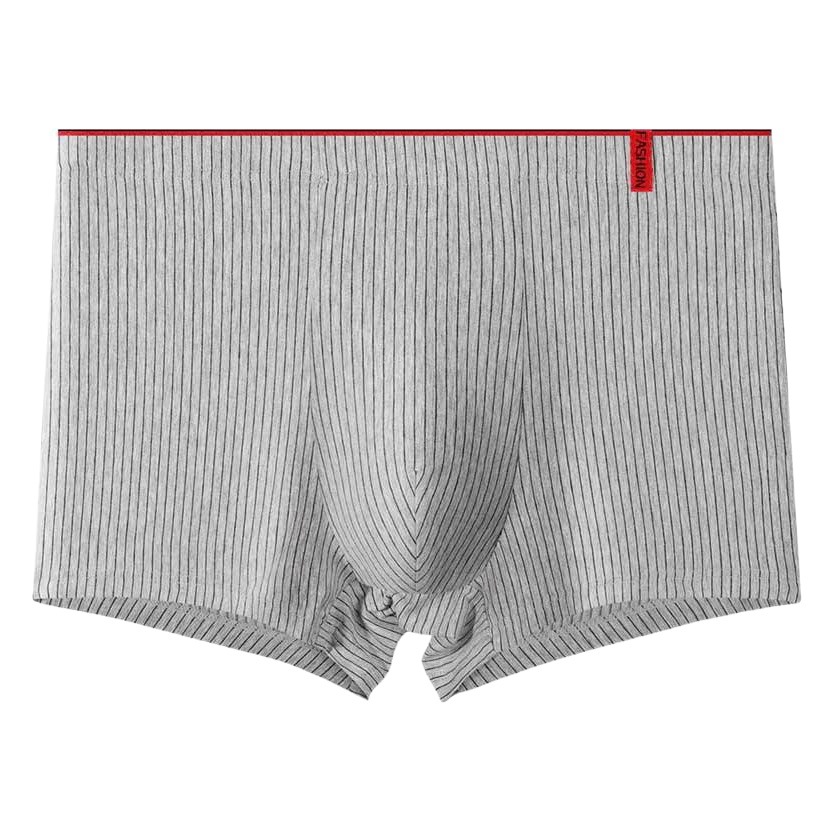 Ropa interior de algodón Hombre antibacteriano entrepierna inferior Boxer shorts deportes Boxer shorts cabeza juventud de los hombres más ropa interior de tamaño