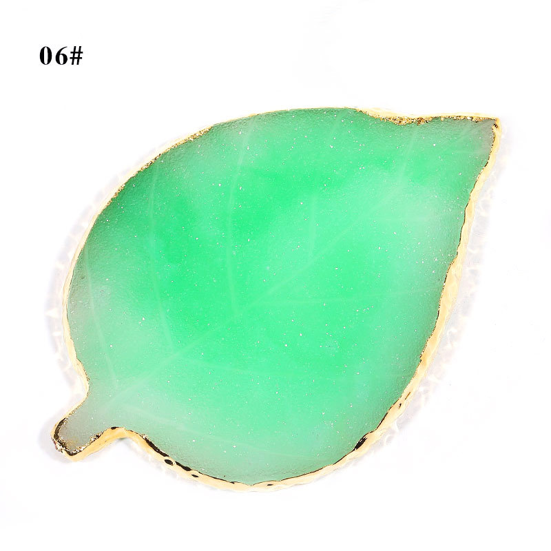 Transfronteriza belleza paleta resina ágata decoración dorada paleta pintada herramientas de tablero de exhibición de uñas al por mayor