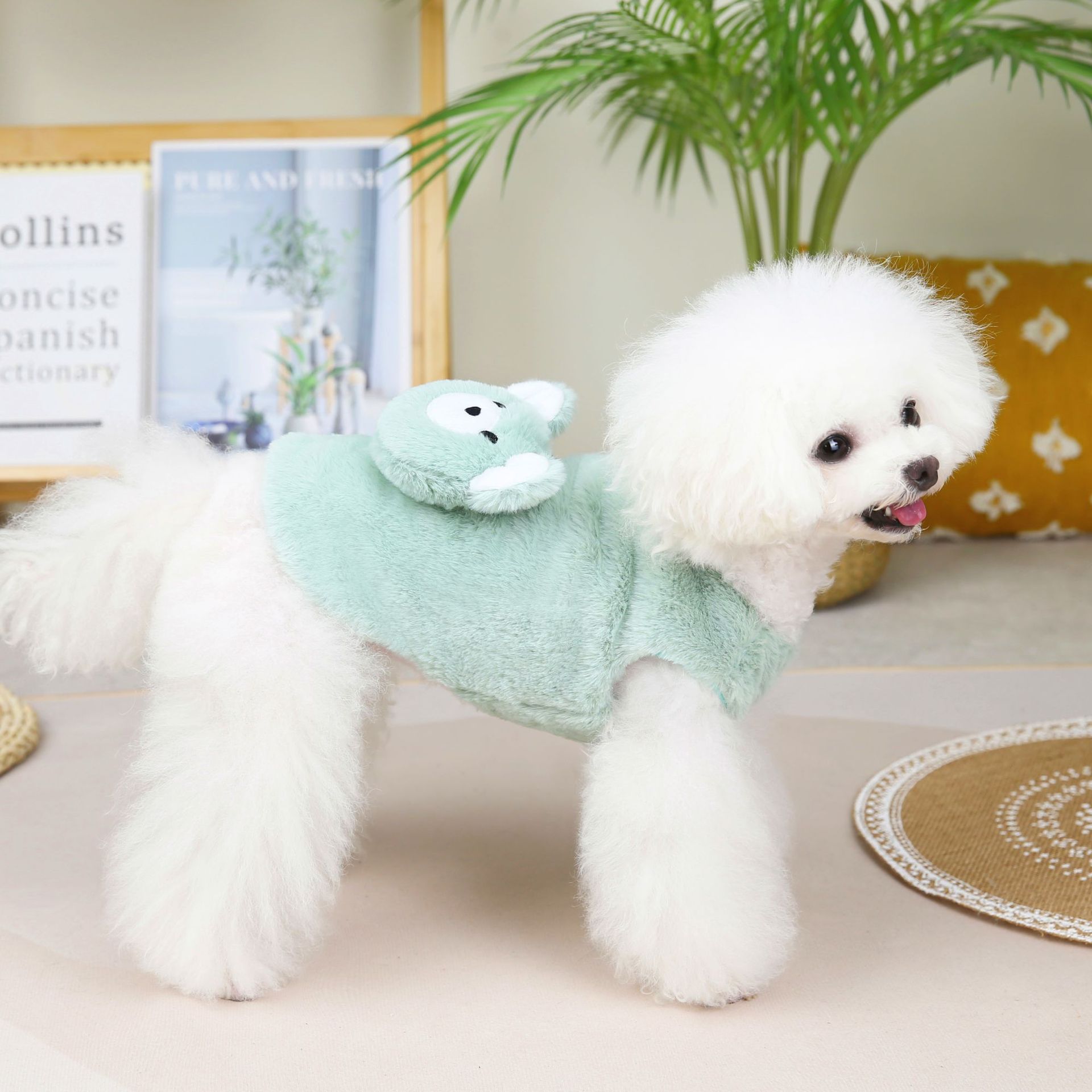 2022北极熊绒马甲