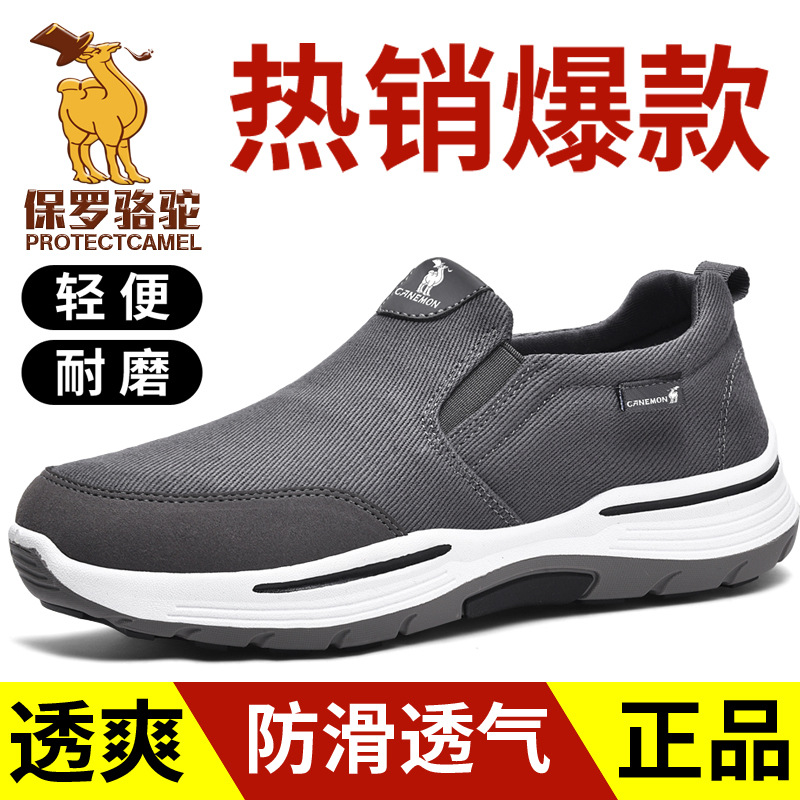 Cross Border plus size Men's Casual Shoes Amazon Outdoor Light Comfortable sneaker Low Breathable Canvas Shoes
