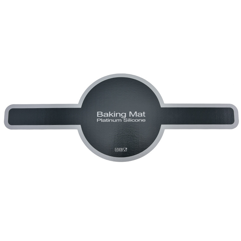 Cocina Pan para hornear estera de silicona herramienta para hornear transferencia de masa platino estera de silicona para hornear mango largo estera del Horno Holandés