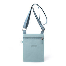 Mobile Phone Bag, Women's Crossbody Bag, 2026 New Korean Style Nylon Cloth Bag, Casual Shoulder Bag, Small Square Bag, Neck Bag, Coin Bag