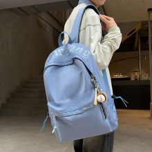 双肩包男士简约大容量旅行背包女休闲日系初高中生大学生书包男