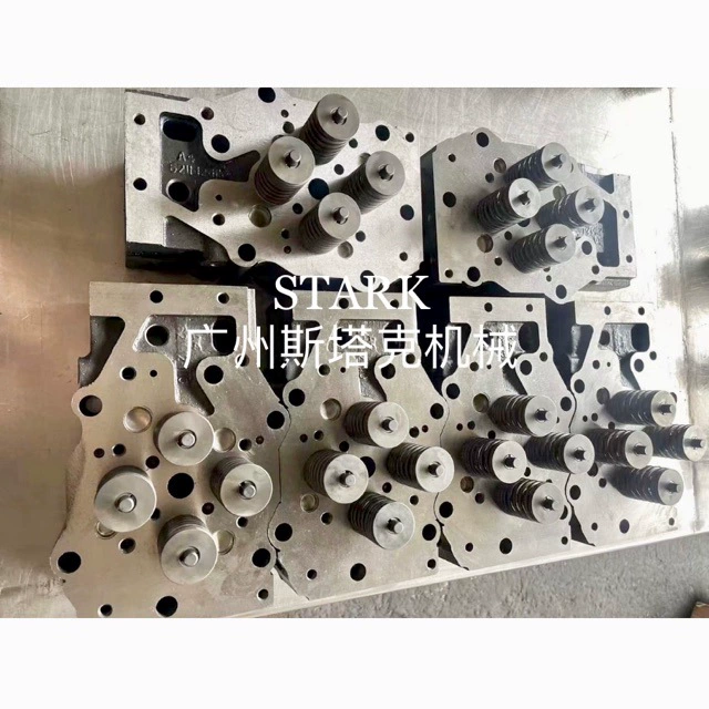 6D140-2 Головка цилиндров 6212-12-1200, 6211-12-1100 6D140 Головка цилиндров двигателя с прямым впрыском