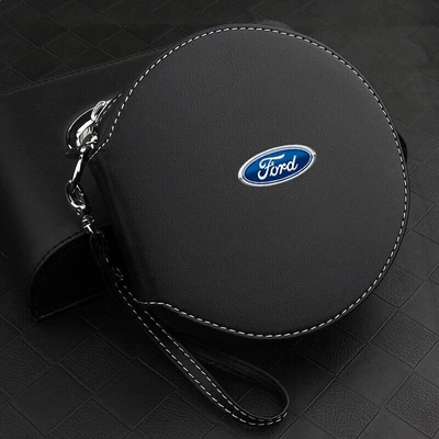 Cd Holder, Volkswagen Audi Mercedes — Multimediya və saxlama aksesuarları - ford-round-cd-bag-silk-screen-logo-style