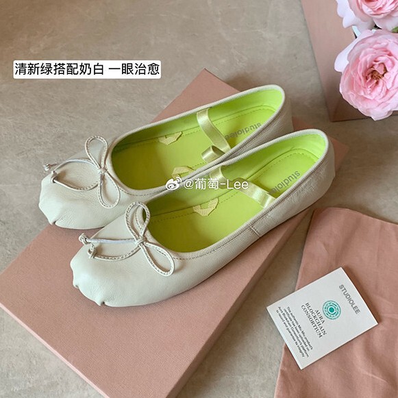 In-Stock Version~2026 Summer Invisible Height-Increasing~Lambskin Round-Toe Bowknot Elastic Strap Mary Jane Shoes for Women
