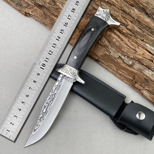 Forging steel head carving boning knife stainless steel pig killing knife meat cutting knife slaughtering mutton cutting knife sharp knife
