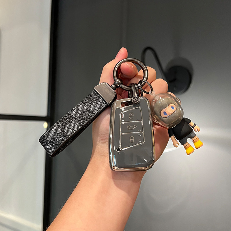 F 시니어 그레이 + 블랙 체크 무늬 로프 + 레이싱 남자 친구