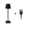 Black-square bottom + pointed accessories