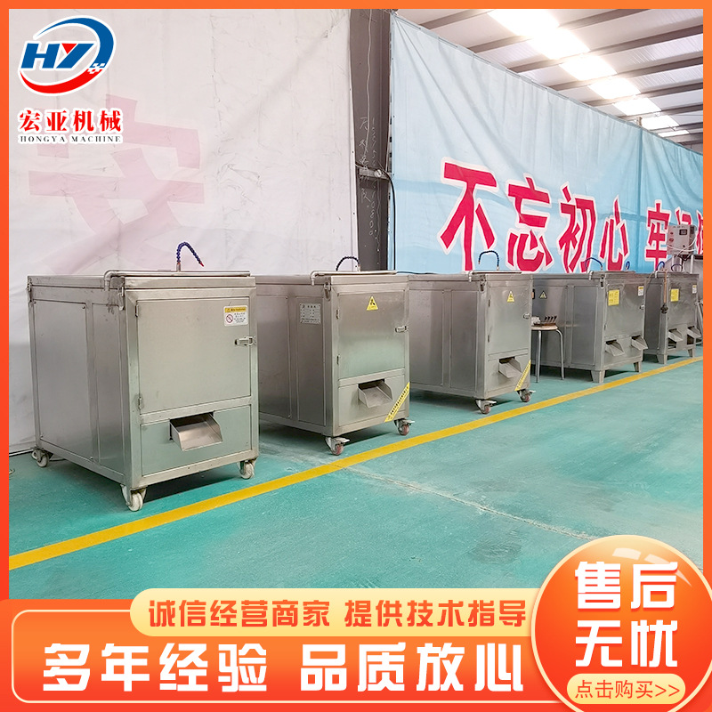 家禽禽肠剖肠机鸭鹅肠破开处理设备 全自动割肠机 鸡鸭鹅肠割开机