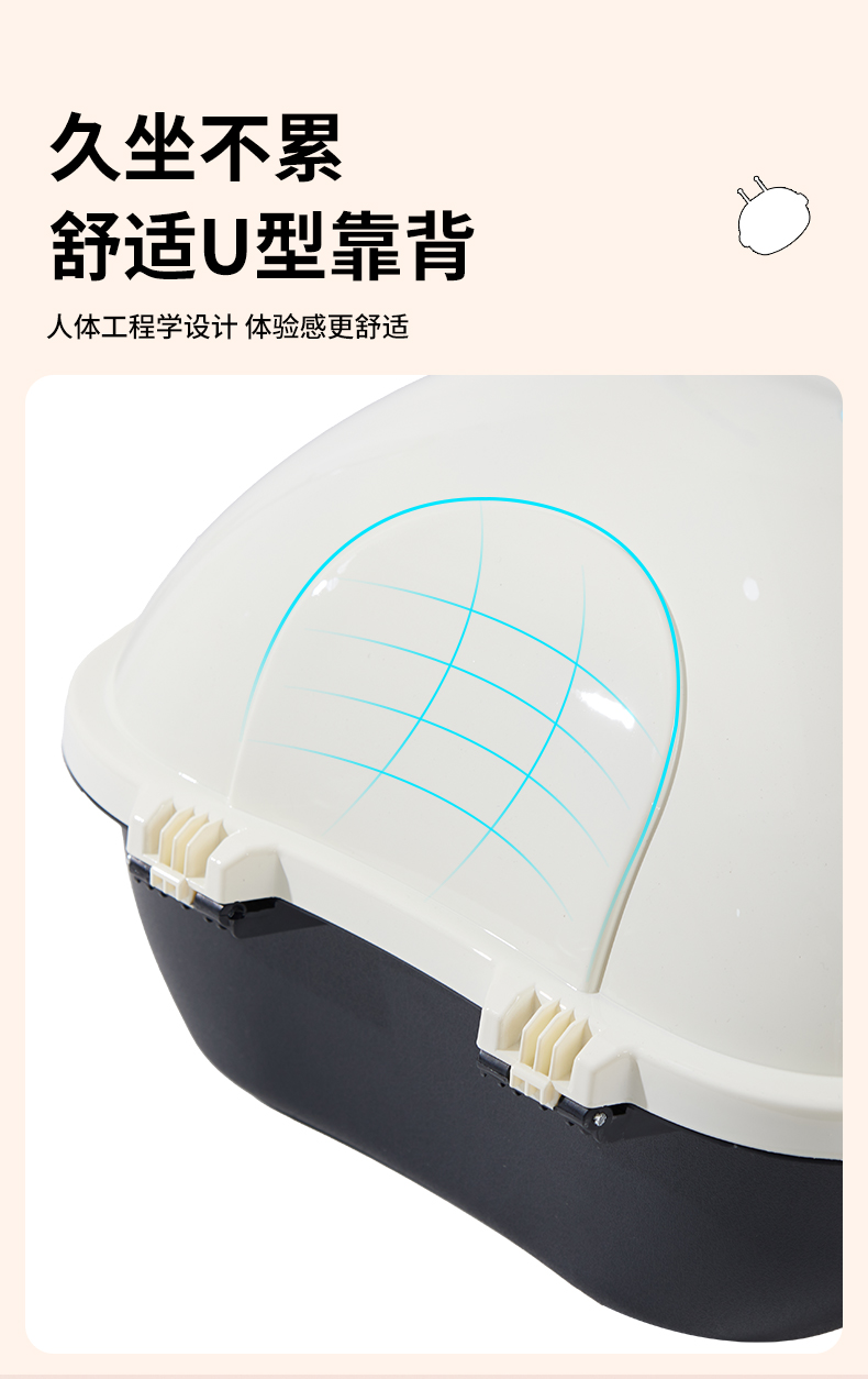 The electric vehicle trunk is suitable for Yadea, Niu, Aima, Tailing, Luyuan, Xinri electric scooters as a rear storage box